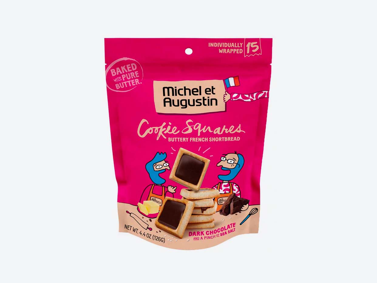 Michel et Augustin - Dark Chocolate Cookie Squares