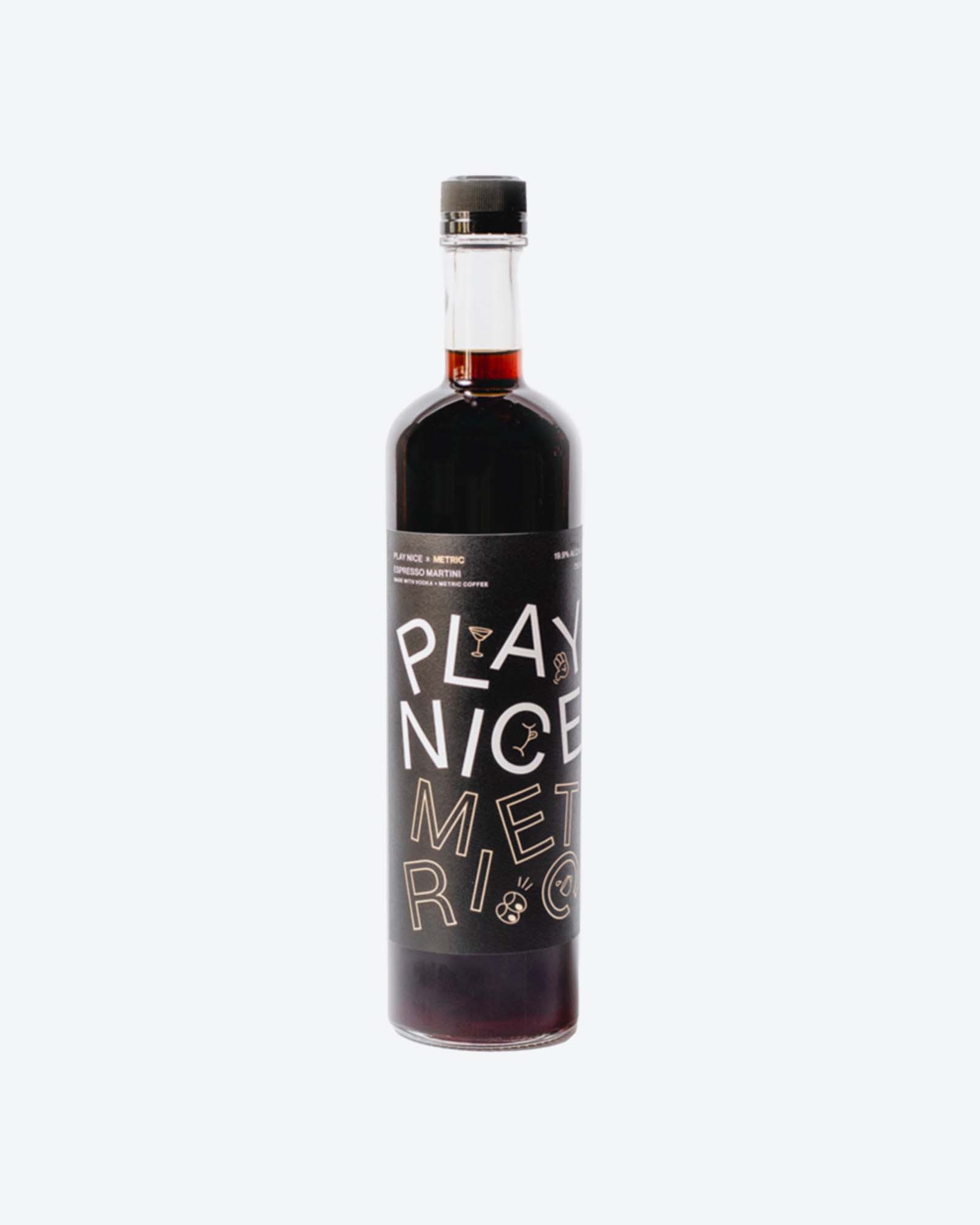 Play Nice x Metric Espresso Martini Delivery & Pickup