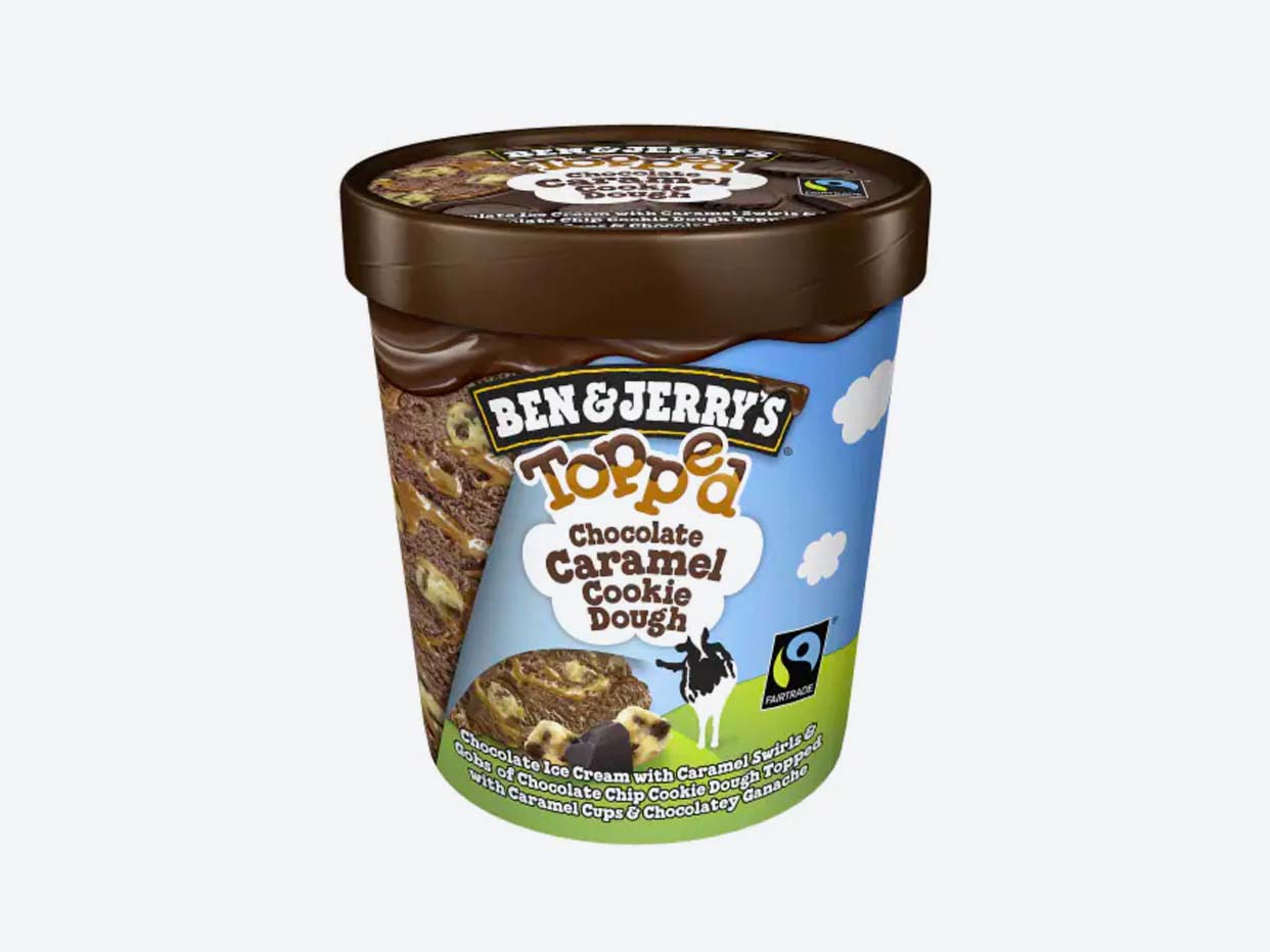 Ben & Jerry's - Topped Chocolate Caramel Dough & Pickup | Foxtrot