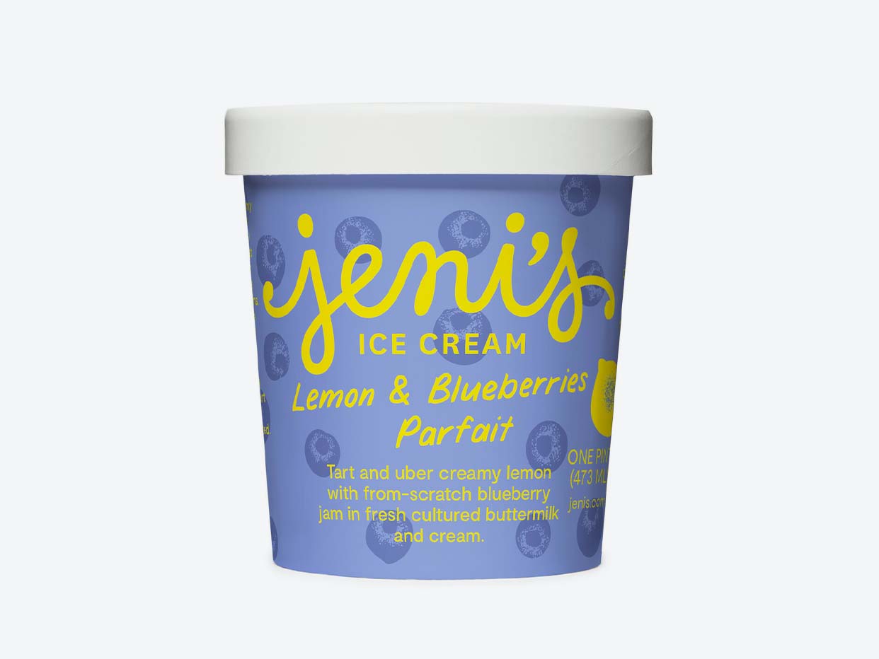 Jeni's Ice Cream - Lemon & Blueberries Parfait Delivery & Pickup