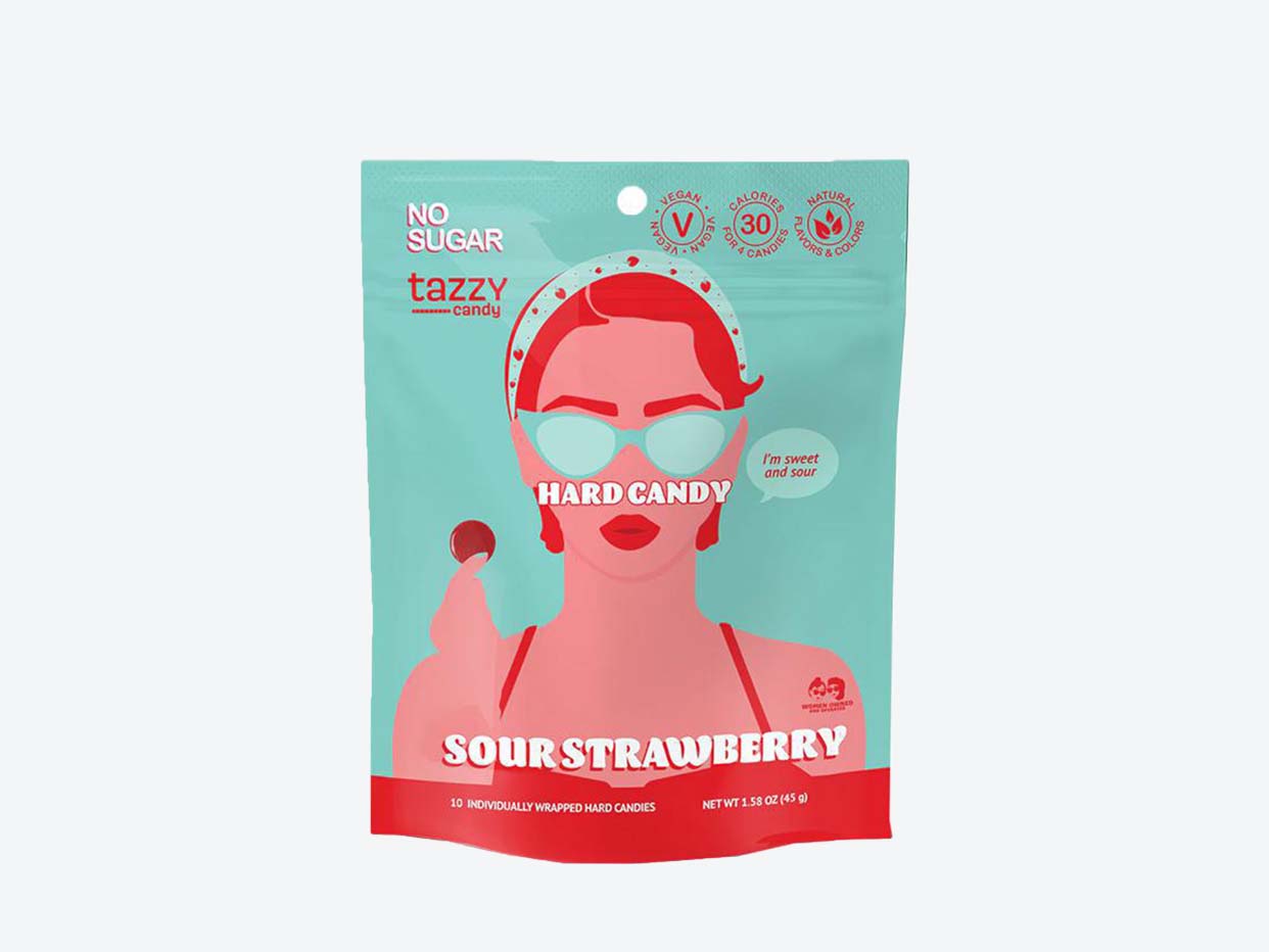 Tazzy Candy - Sour Strawberry