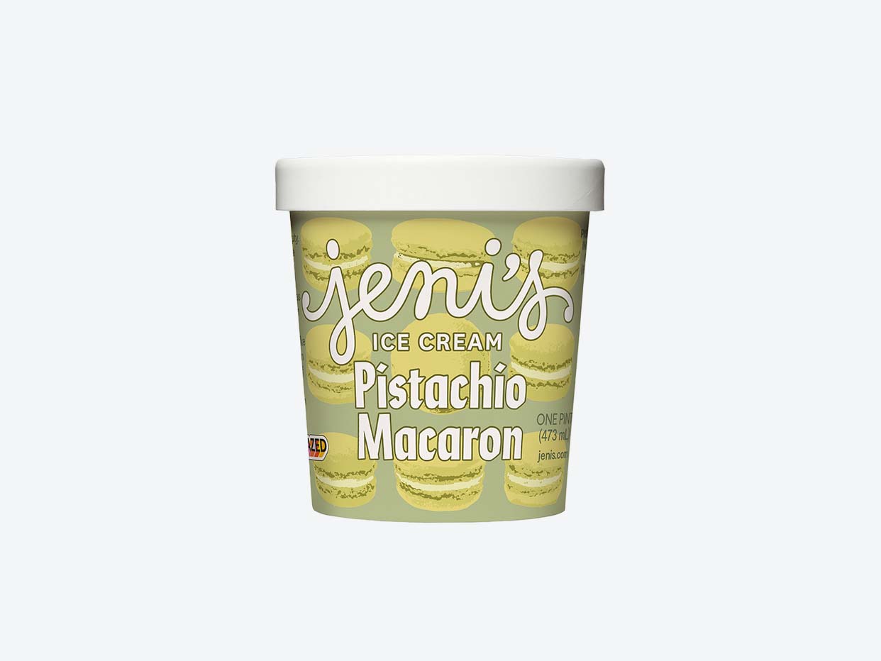 Jeni's Ice Cream - Pistachio Macaron