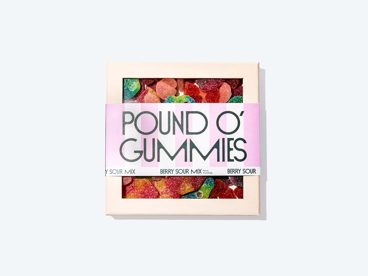 Foxtrot Berry Sour - Pound O' Gummies Mix