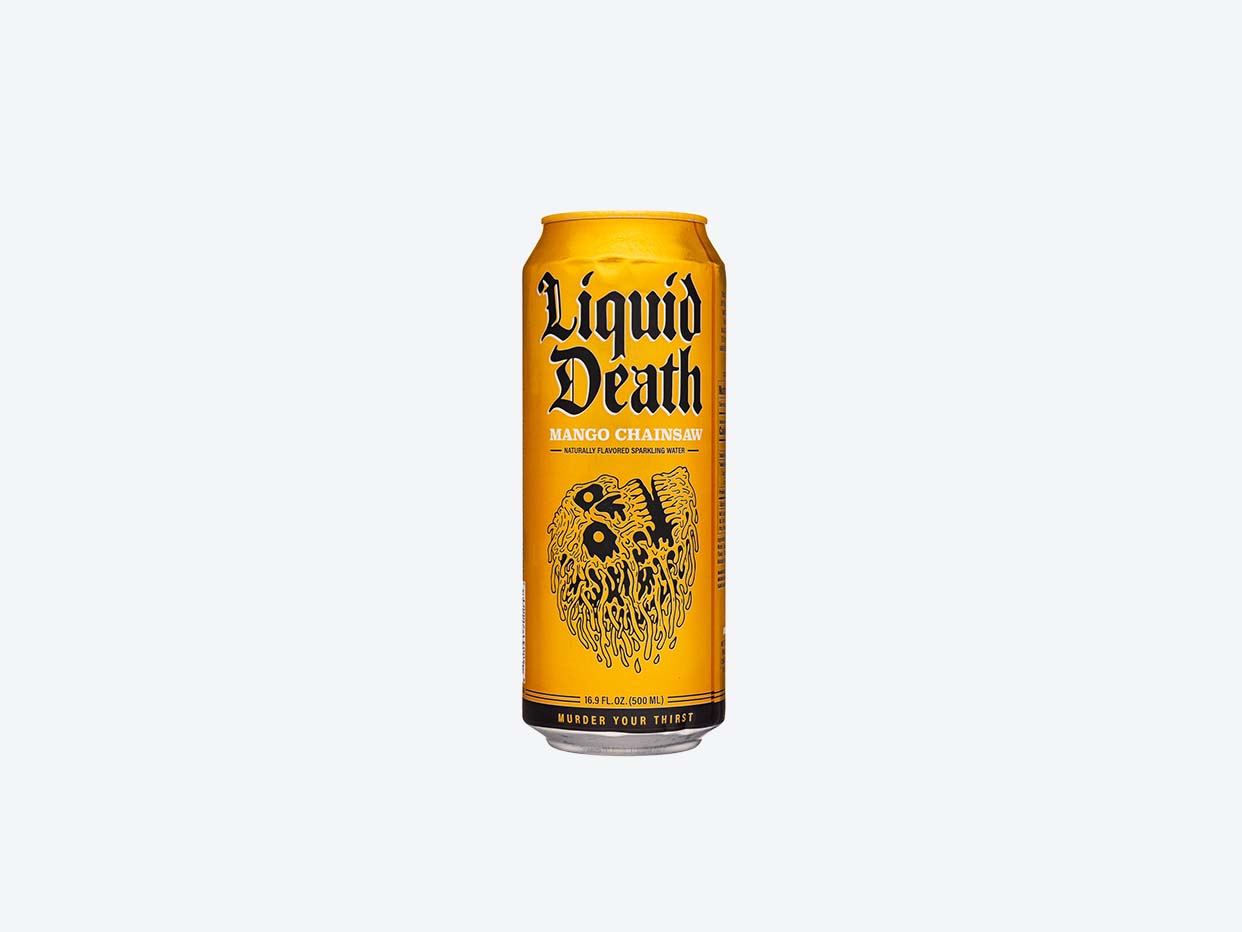 Liquid Death - Mango Chainsaw Sparkling Water Delivery & Pickup