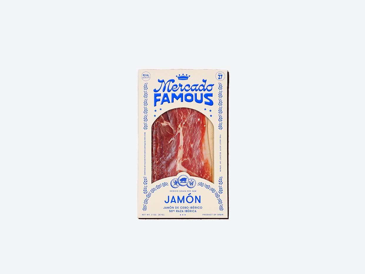 Mercado Famous - Jamón 50% Ibérico