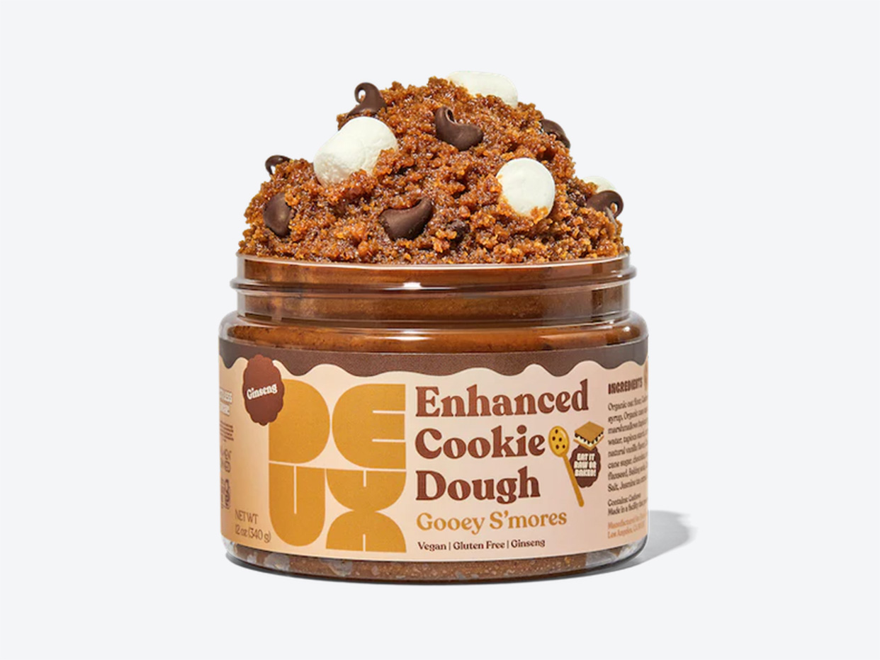 Deux Vegan Birthday Cake Enhanced Cookie Dough - 12oz