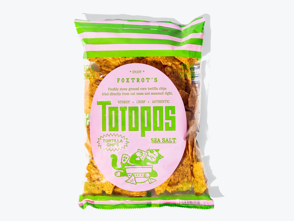 Foxtrot Totopos Tortilla Chips - Sea Salted