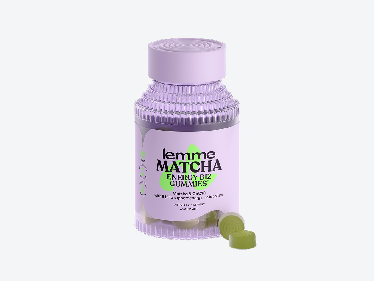 Lemme - Matcha Energy B12 Gummies