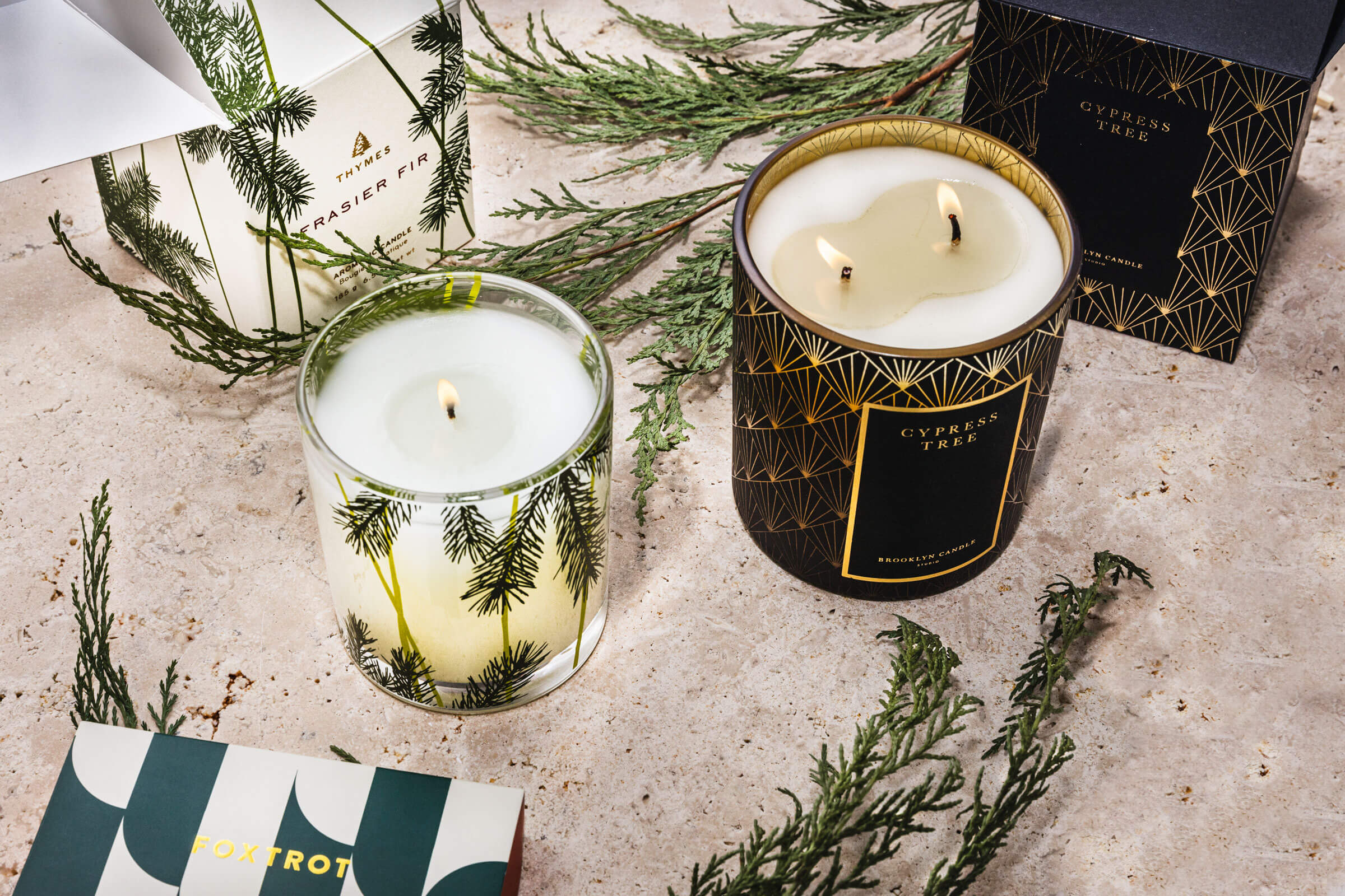 Thymes Frasier Fir 3 Wick Candle