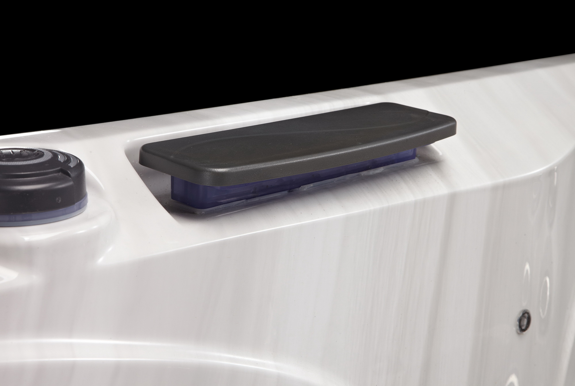 Cascading Waterfall Feature with Built-In Multi-Colour LED Lights