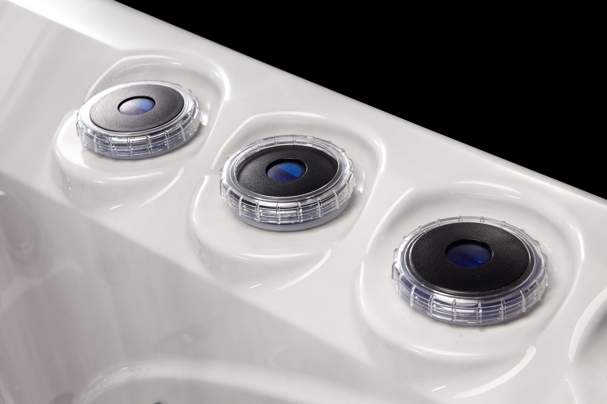 Pop-Up Water Spouts with Built-in LED Lights