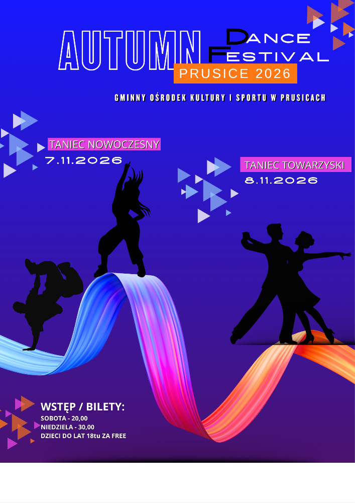 Plakat turnieju Autumn Dance Festival 2026