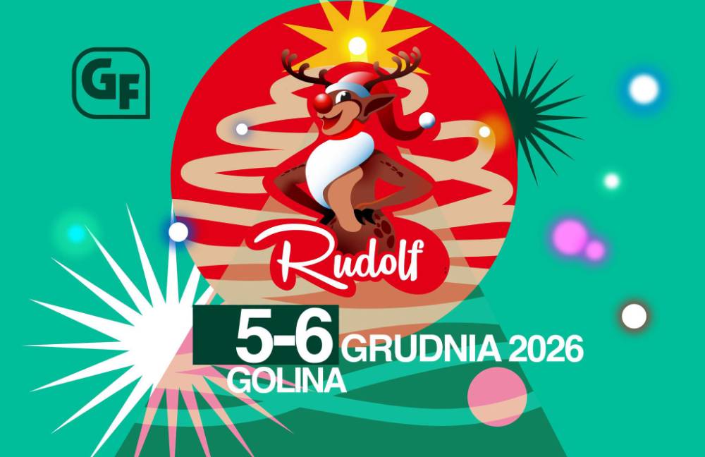Plakat turnieju Ogólnopolski Festiwal Tańca RUDOLF