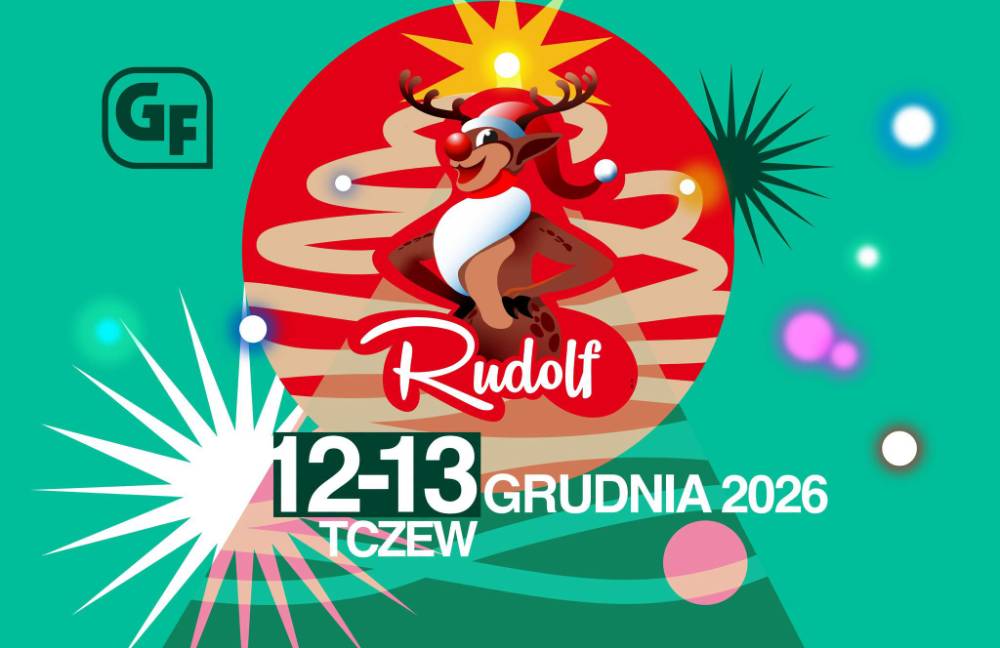 Plakat turnieju Ogólnopolski Festiwal Tańca RUDOLF
