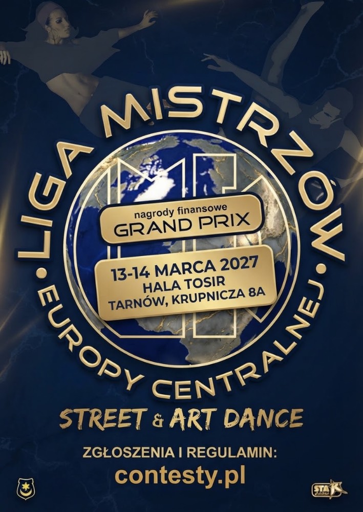 Plakat turnieju Liga MIstrzów Europy Centralnej III Edycja