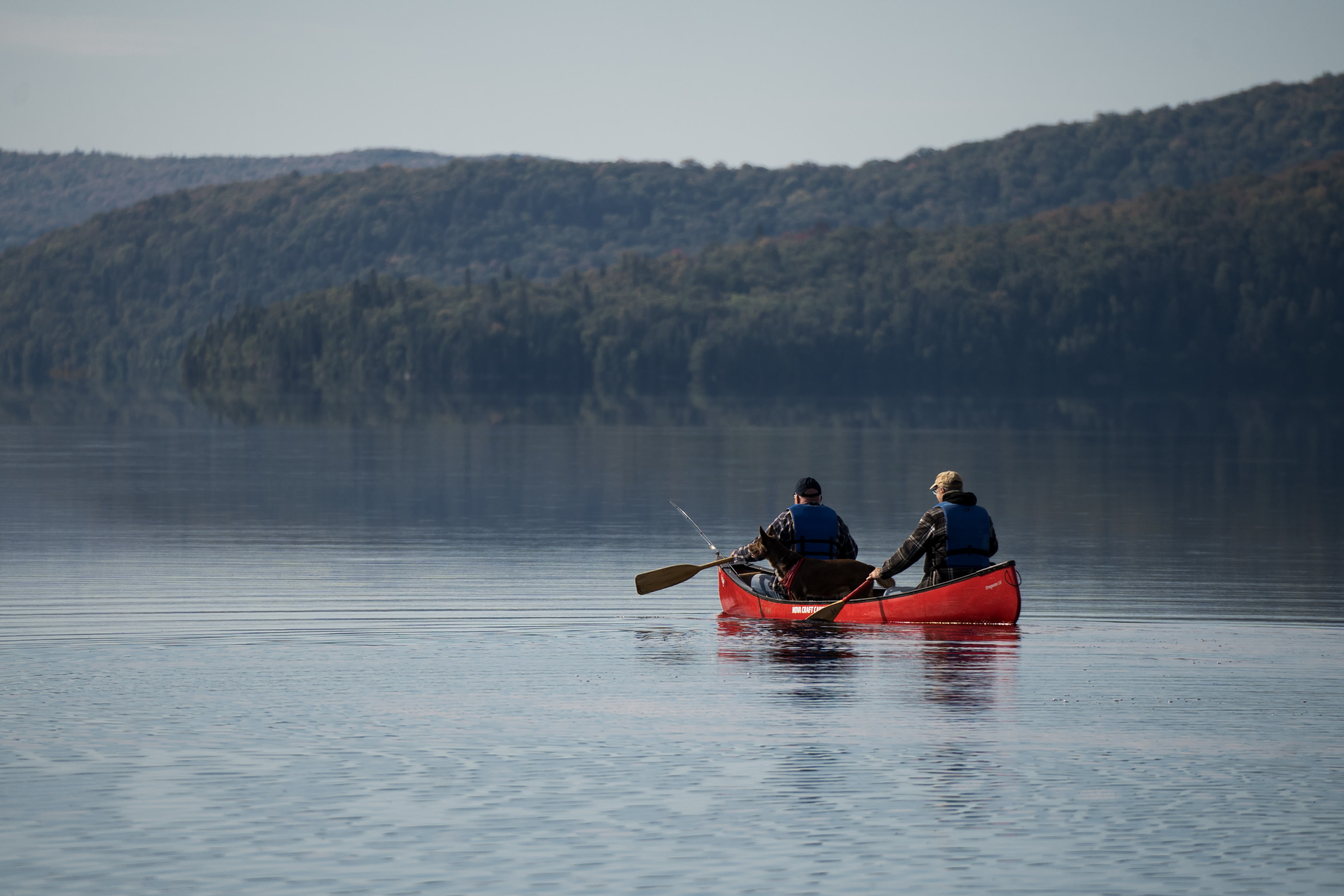 Flotte de canots et kayaks Aventures Kiamika