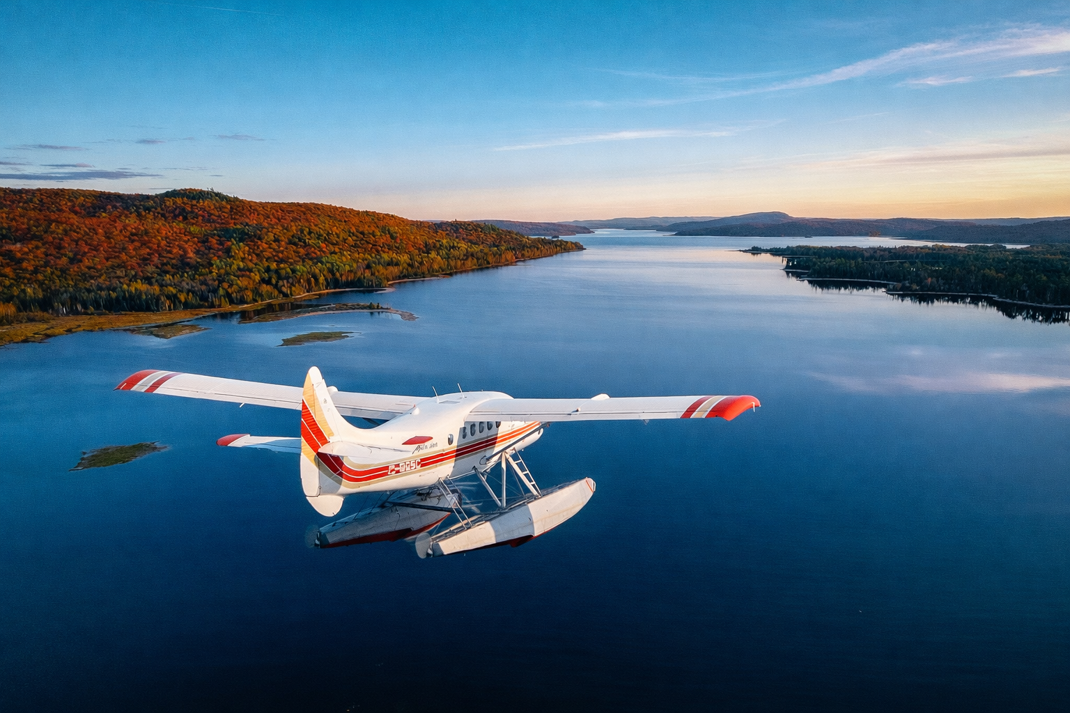 Hydravion Air Mont-Laurier au Lac Kiamika