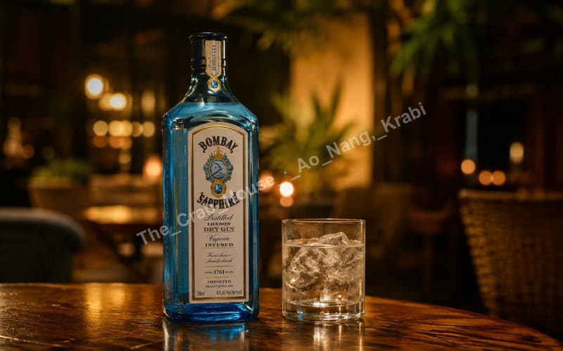 Bombay Sapphire – The Crab House menu