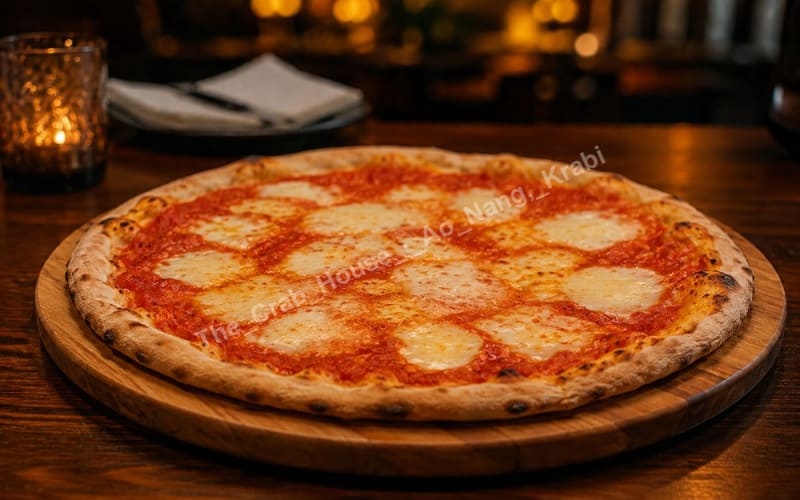 Margherita Pizza – The Crab House menu