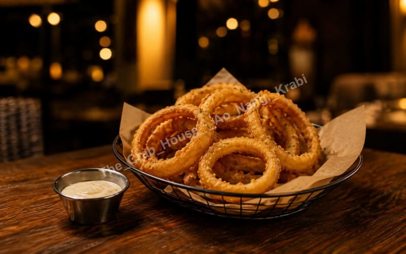 Onion Ring – The Crab House menu