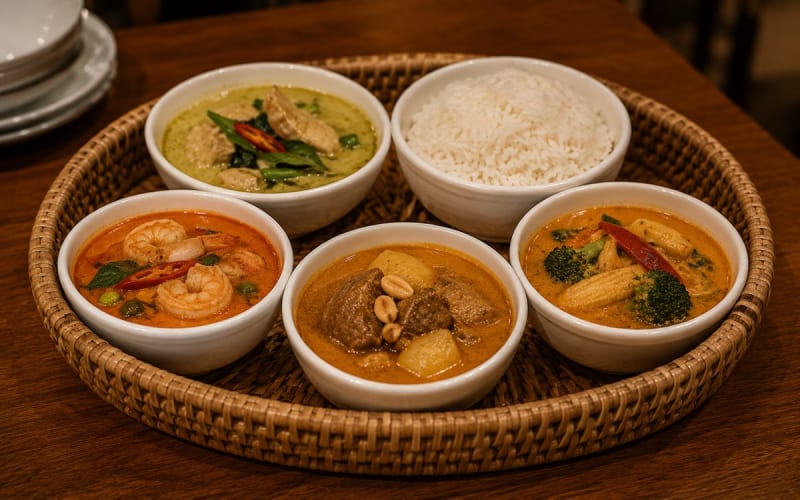 Thai Curry at The Crab House