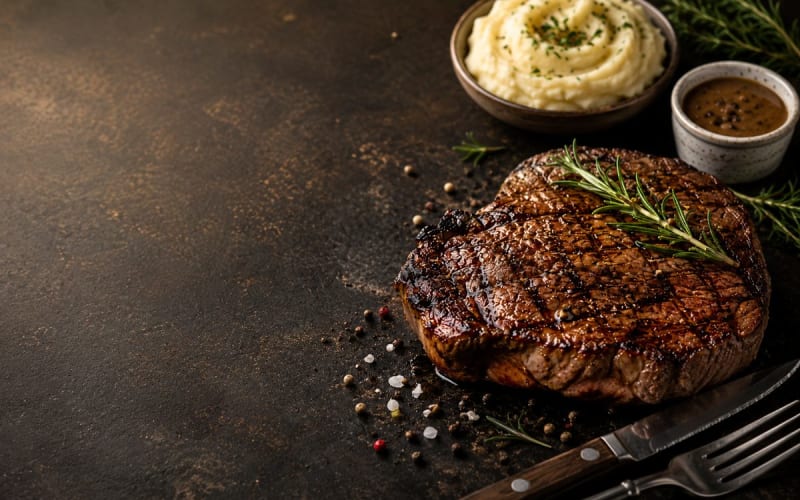 Steak at Crab House