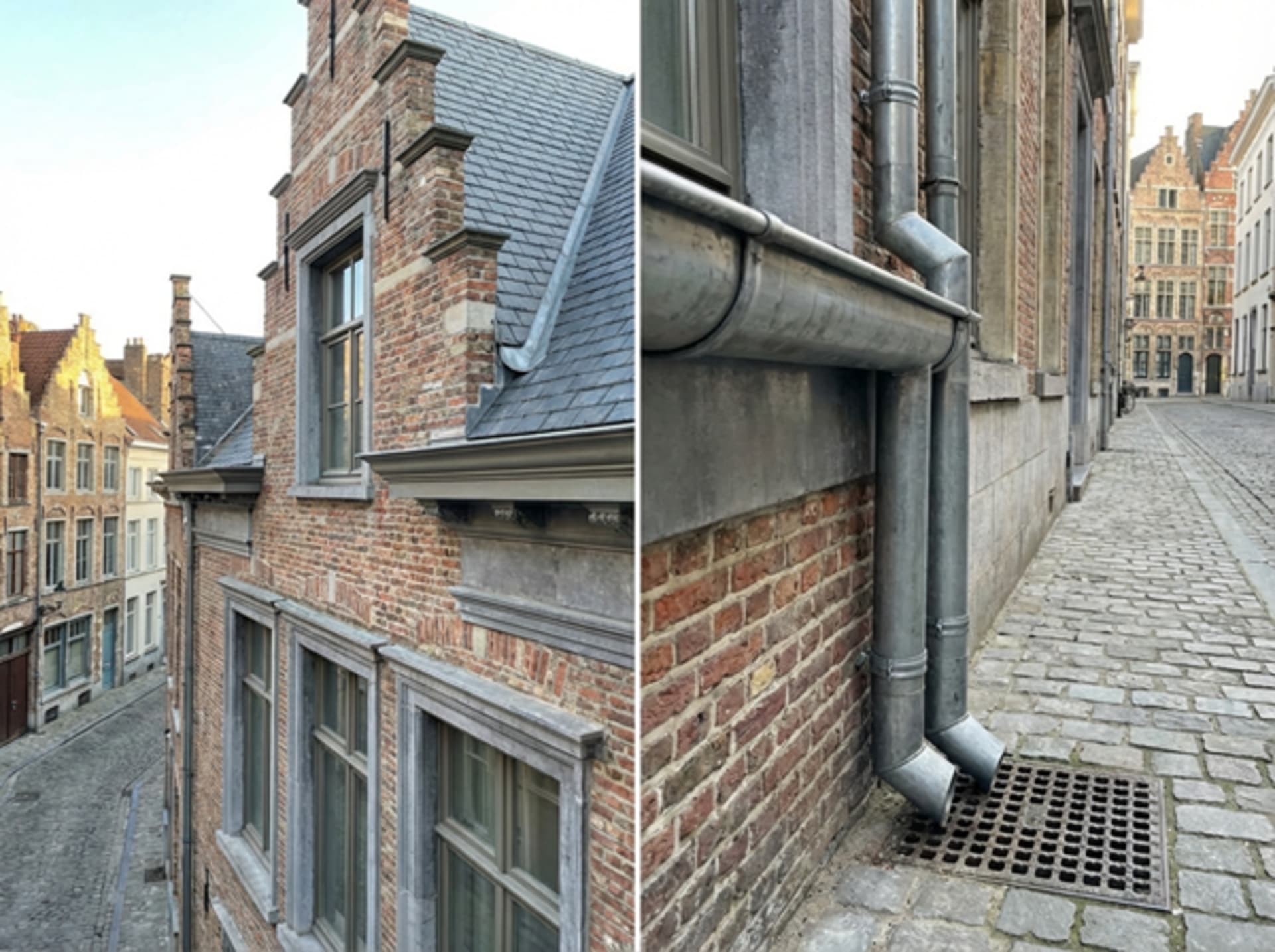 Gevelbekleding in Antwerpen Gevelbekleding met isolatie en zinkafwerking bij woning in Antwerpen