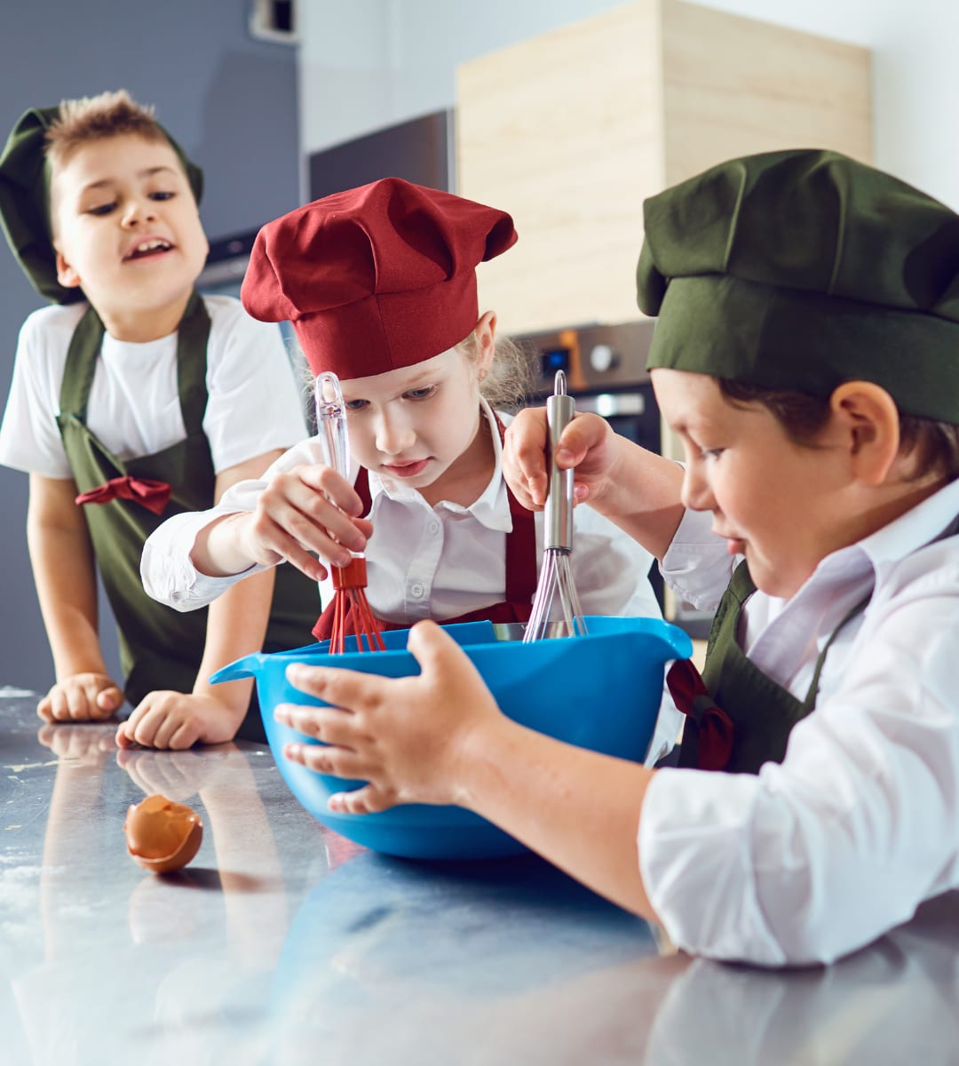 Cours de cuisine parent enfant en collectif !