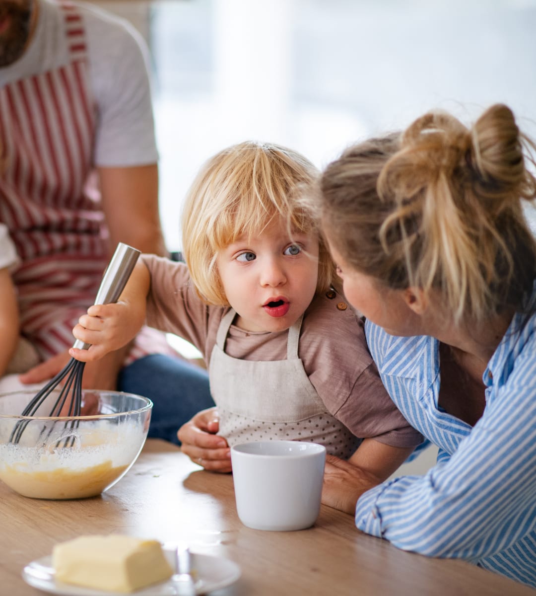 Cours de cuisine parent enfant en collectif !