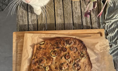 Scarpaccia de courgettes !
