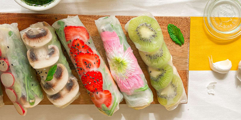 Menu gourmand de printemps !