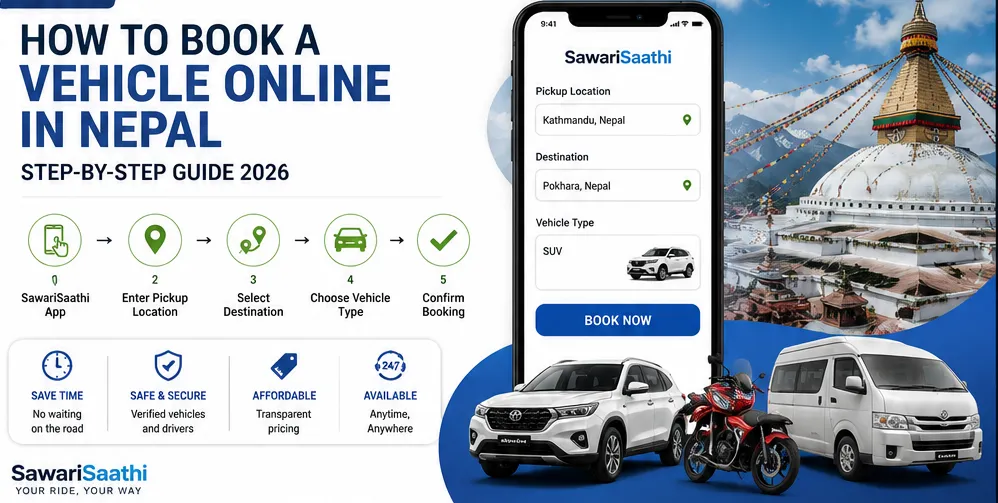 How to Book a Vehicle Online in Nepal (2026)
