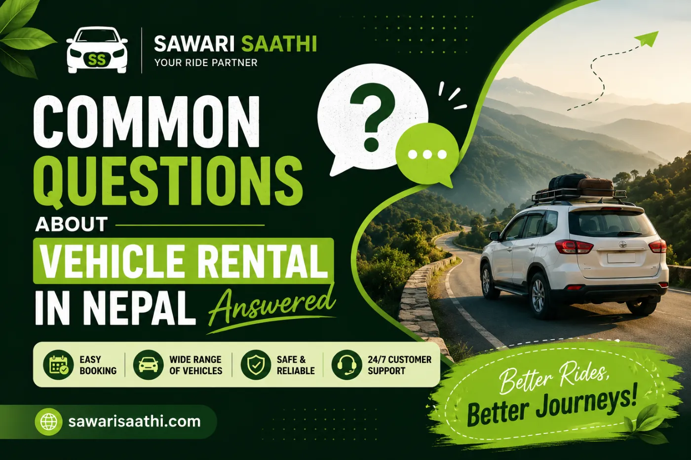 Common Questions About Vehicle Rental in Nepal Answered
