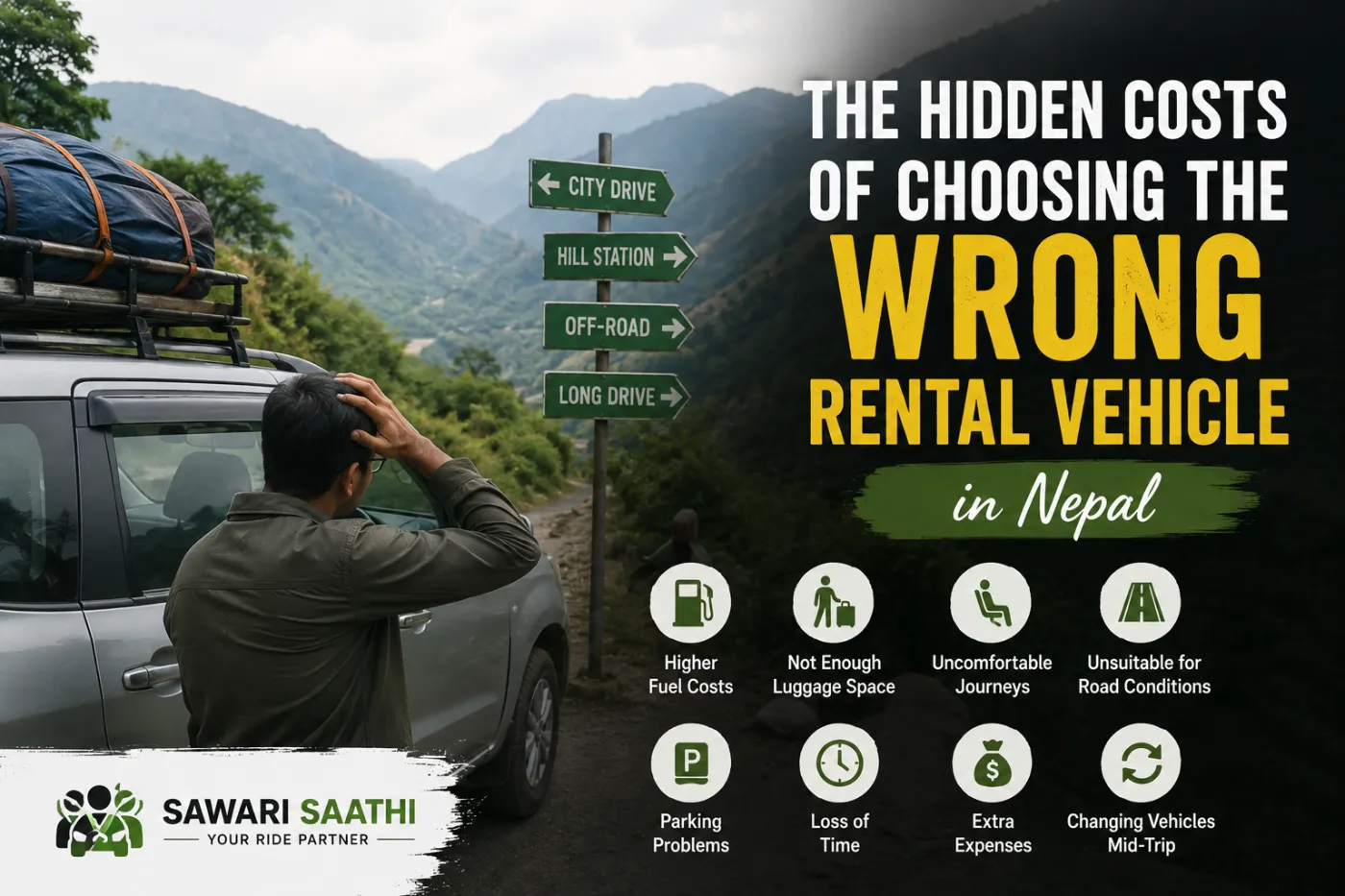 Hidden Costs of Choosing the Wrong Rental Vehicle in Nepal | Sawari Saathi