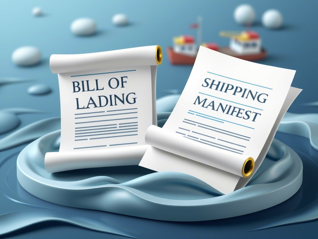 Bill of Lading vs. Shipping Manifest