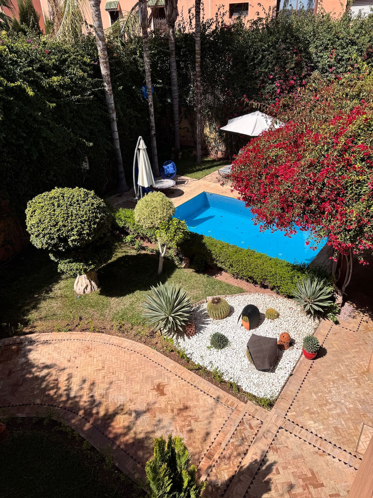 Magnifique villa à louer avec piscine Rte de Casa