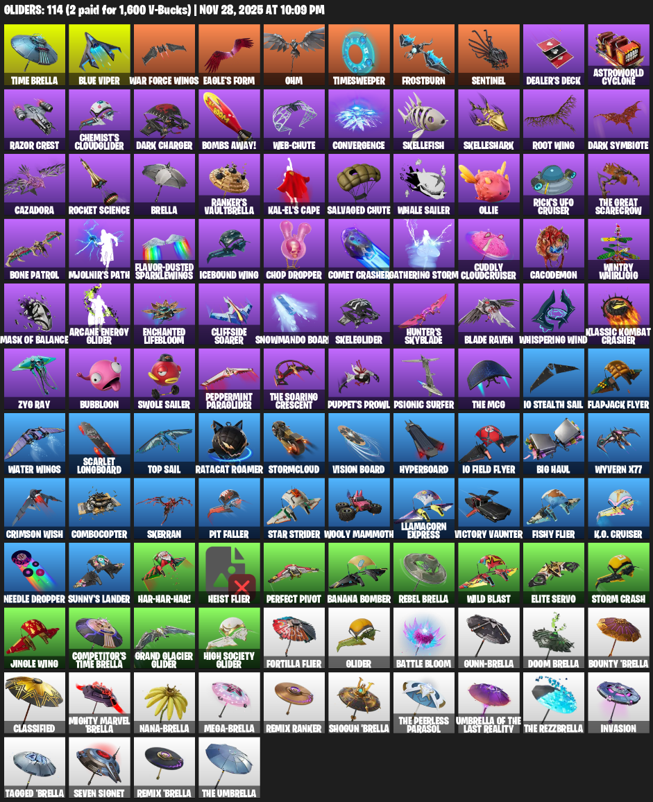 Fortnite Account ( PC ) (Leviathan Axe) (112 Skins) Fortnite Account ( PC ) (Leviathan Axe) (112 Skins)