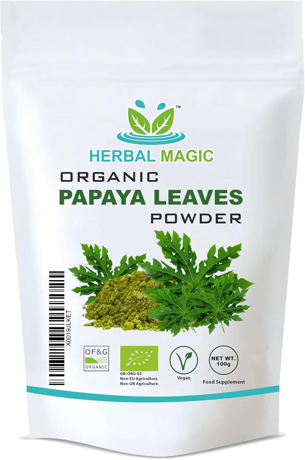 Organic Papaya Leaf Powder