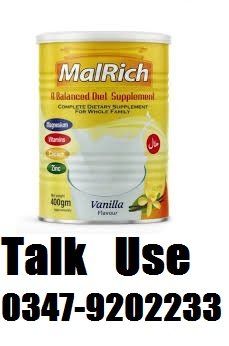 MALRICH POWDER WEIGHT GAIN SUPPLEMENT 400G