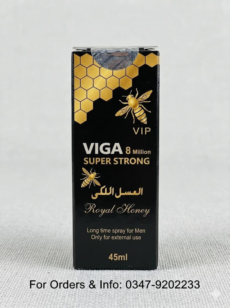 VIP Viga 8 Million Extra Strong Long Time Delay Spray For Men