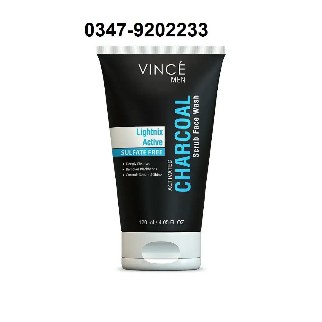 Charcoal Scrub Face Wash For Men