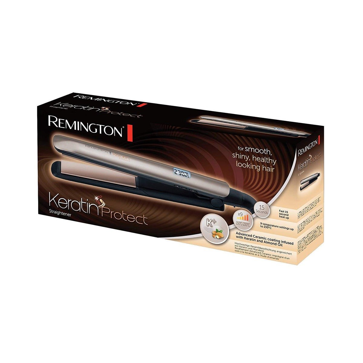 Remington Hair Straightener Keratin Protect S8540
