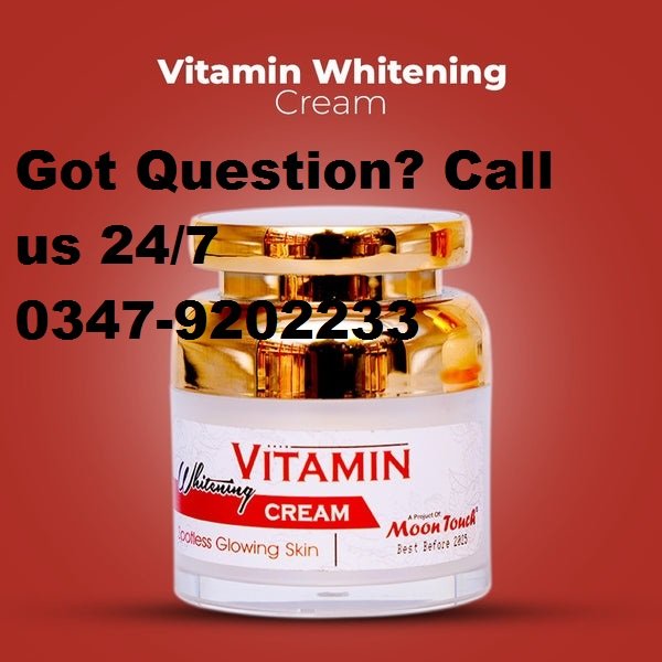 Vitamin Whitening Cream – Moon Touch