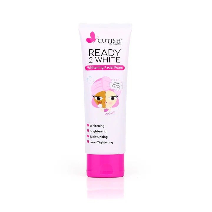 Cutish Ready 2 White Facial Foam 100g