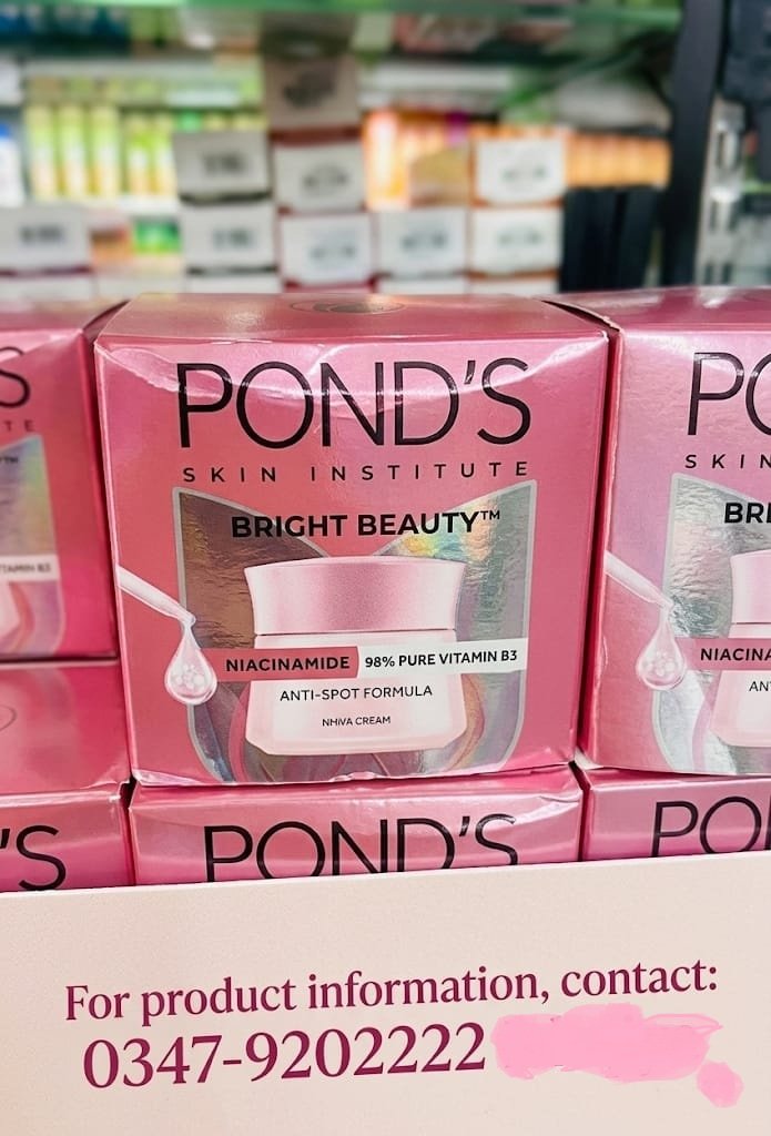 Pond's Bright Beauty Anti-Spot Formula Serum Cream, 50g