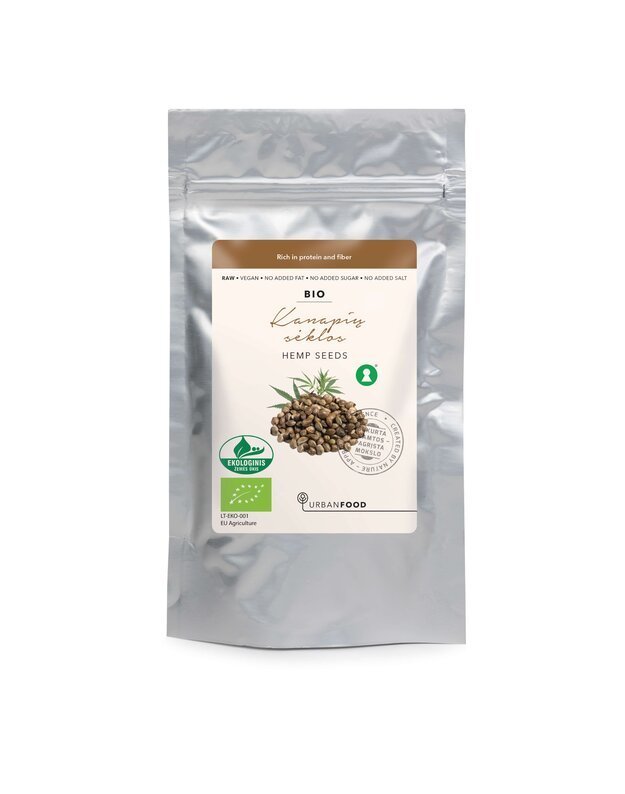 Hemp seeds - ORGANIC, 300 g