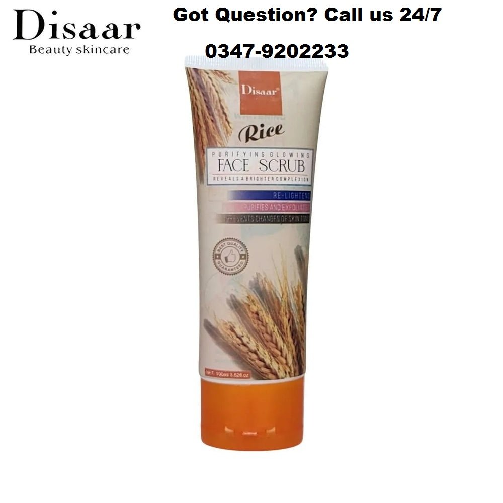 Disaar Rice Face Scrub - 100ml Disaar Rice Face Scrub - 100ml