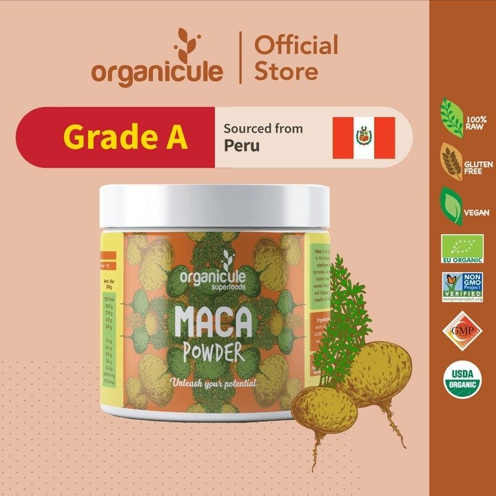 ORGANICULE MACA POWDER 250 GRAMS