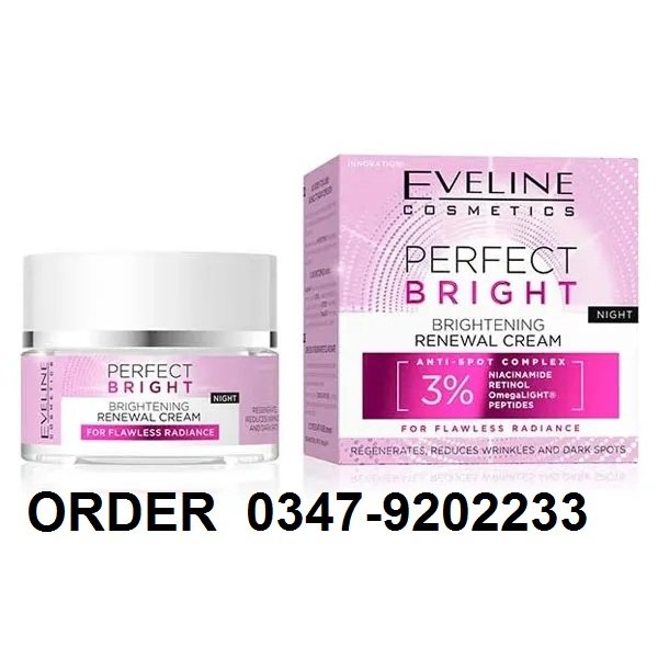 Eveline Perfect Skin Brightening Renewal Night Cream -50ml