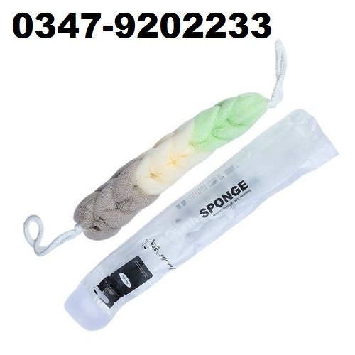 Soft Back Strap Bath Scrubber Rich Bubbles Body Brush